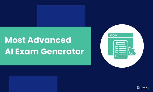 Most Advanced AI Exam Generator