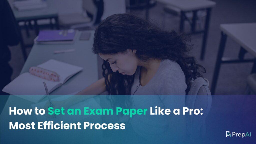 How to Set an Exam Paper