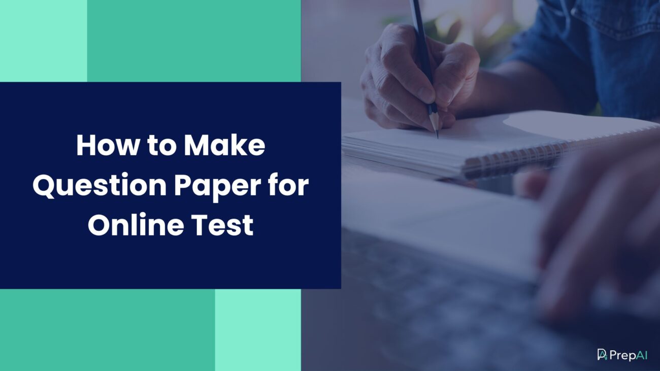 How to Make Question Paper for Online Test