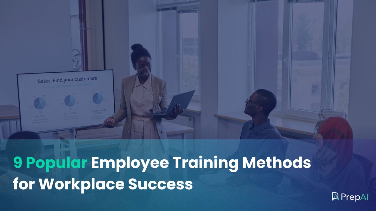 9 Popular Employee Training Methods for Workplace Training