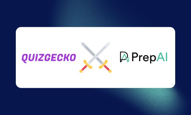 Quizgecko vs. PrepAI: Which AI exam generator is better?