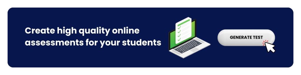 Create high quality online assessments for your students