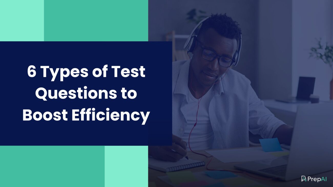 Types of test questions